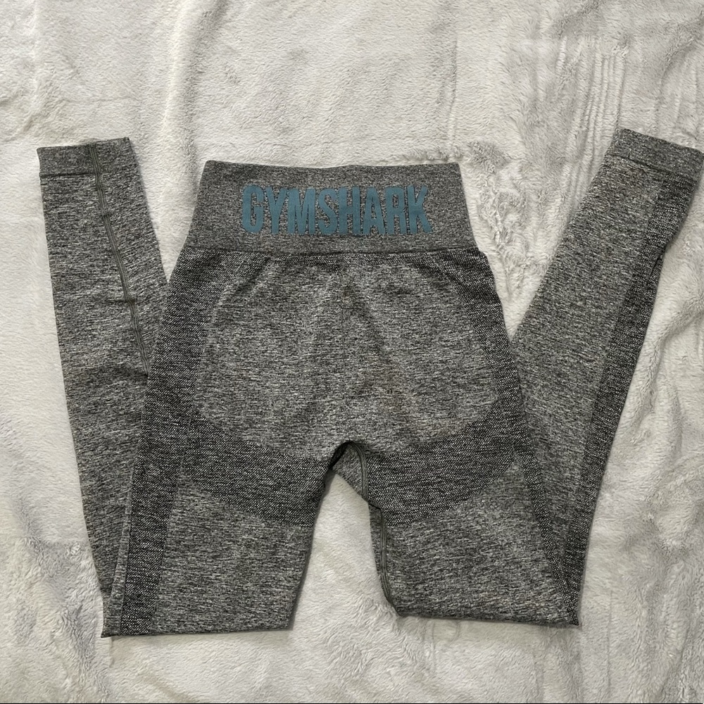 Gymshark Flex Set Charcoal/Teal - image 2